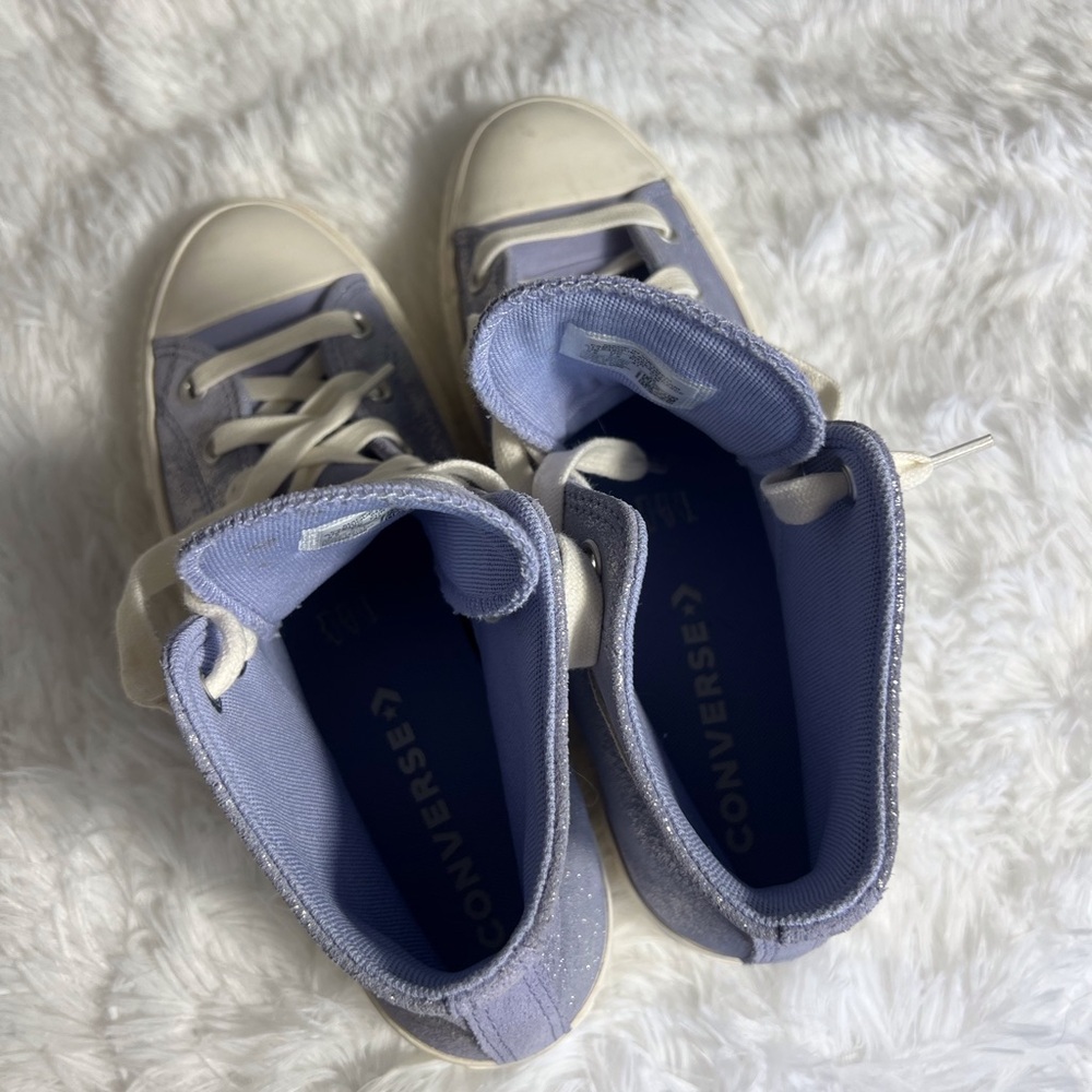 Chuck Taylor All Star Lift Platform Suede Shimmer - Picture 10 of 12